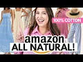 100 Natural More Amazon Cotton Linen Finds for Summer