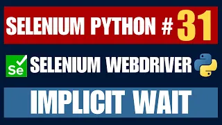 Selenium Python Implicit Wait