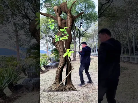 Become a couple tree #Phone Effect #I am doing audio on Douyin #I am shooting effects on Douyin