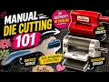 Manual Die Cutting 101 Cuttlebug Sizzix Quickutz Squeeze and Revolution Ebosser