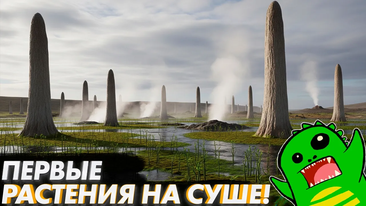 ПИОНЕРЫ СУШИ УНИЧТОЖАЮТ ПЛАНЕТУ! Ордовикское вымирание и первые наземные растения