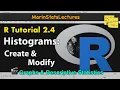Histograms in R R Tutorial 2 4 MarinStatsLectures