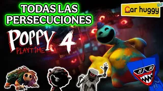 POPPY PLAYTIME CHAPTER 4: Todos los Jefes y Persecuciones (All Bosses)