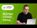 How to Use Rich Text Editing in PDF Editor