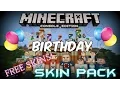 Lagu How To Get ALL Minecraft Birthday Skin Packs for FREE ! + Skin Pack Review (Xbox One and Xbox 360)