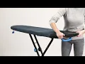 Joseph Joseph | Store Ironing Board with Advanced Cover Glide Plus Easy Black/Blue