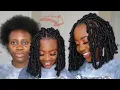 DIY Butterfly Locs Bob Tutorial Protective Style How-to