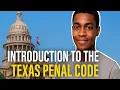 The Texas PENAL Code What Is Title 1