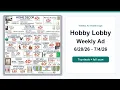 Hobby Lobby Weekly Ad 26 - 26 Best Deals