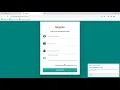 Learn how to create a register form with Materialize CSS