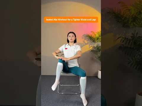 4 Chair Exercises to Sculpt Your Abs, Tighten Your Waist, and Tone Your Legs at Home