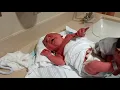 Newborn First Bath