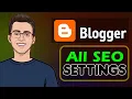 Complete Blogger Website SEO Settings Rank Your Website on Google Fast