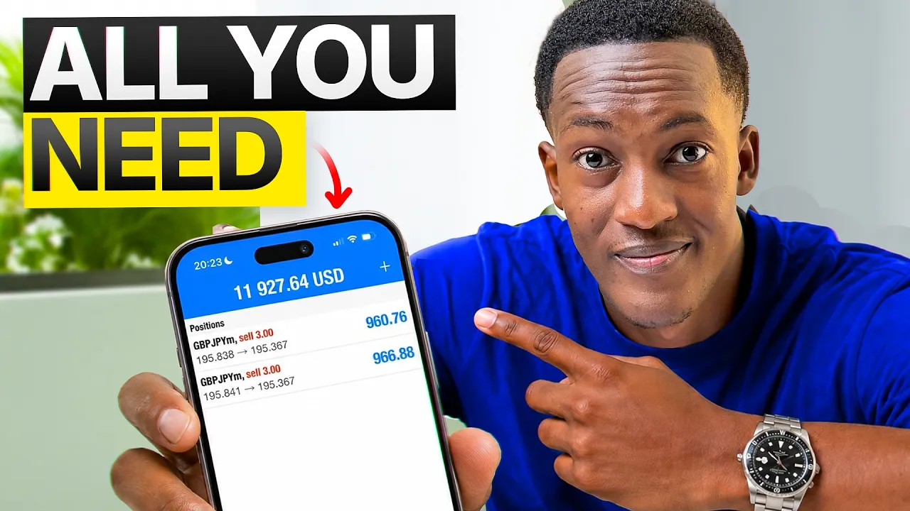 I Tried Trading With Just My Phone