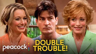 two and a half men charlie s new girlfriend is exactly like his mother