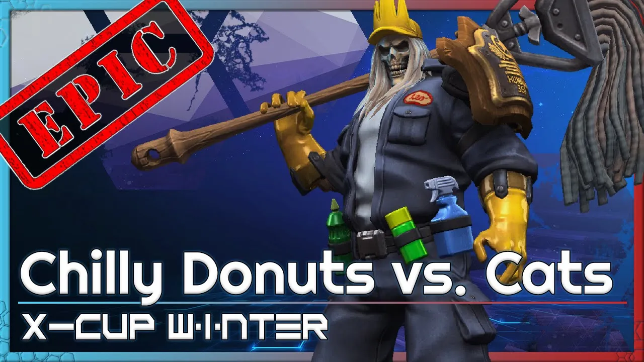 Chilly Donuts vs. Cats - X-Cup Winter Q8 - Heroes of the Storm Tournament