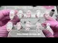 VINTAGE CAKE NAILS FULL PRESS ON NAIL SET MY 22ND BIRT AY NAILS PT 2 Nail Tutorial