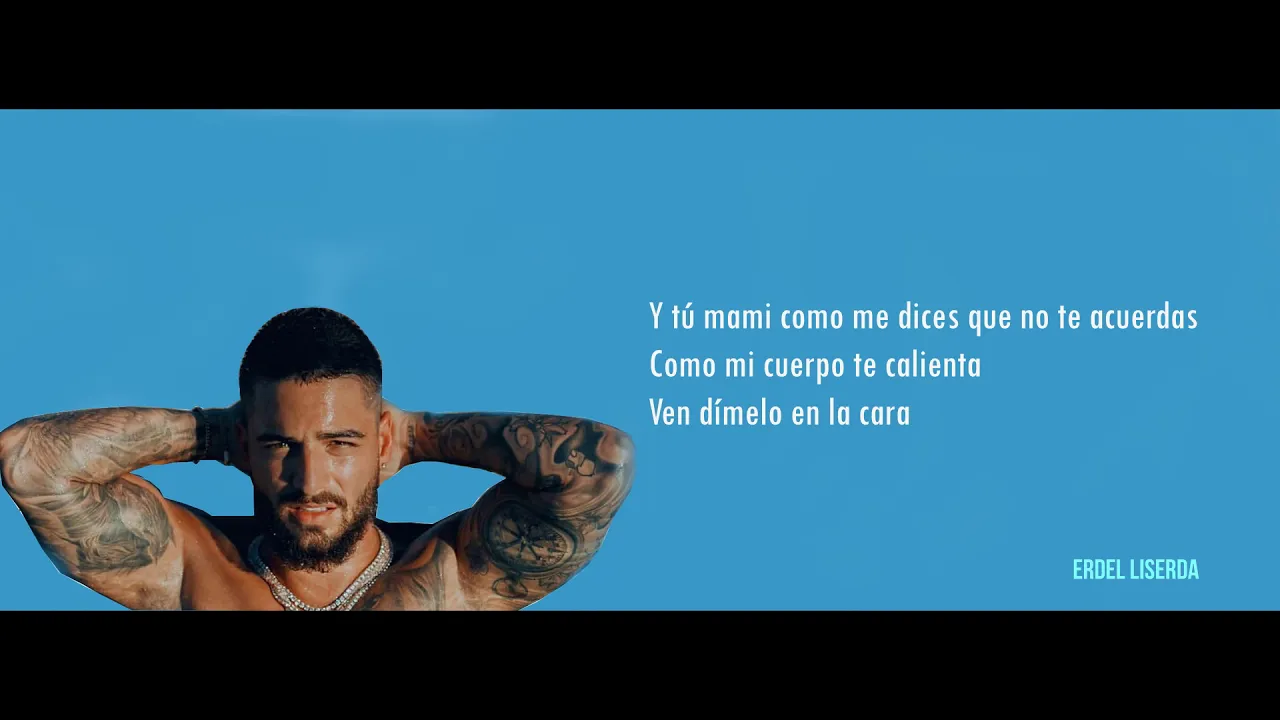 Maluma - Borro cassette (Lyrics) Maluma - Borro cassette (Lyrics)