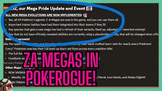 New Megas Finally In Pokerogue - Patch 1 12 Patch Notes Overview