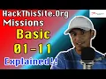 HackThisSite Basic 01-11 Practise Ethical Hacking Explained Hindi