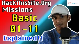 HackThisSite Basic 01-11 Practise Ethical Hacking Explained Hindi