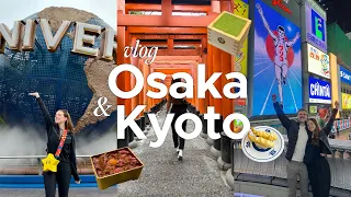 JAPAN VLOG: Osaka & Kyoto | Universal, Dotonbori, Fushimi Inari and Incredible Hotels 🍣⛩️