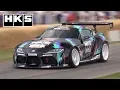 Download Lagu 700HP 2JZ Toyota GR Supra Drift by HKS! - Nob Taniguchi at Goodwood FOS 2019!