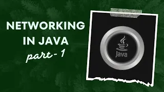 Networking in JAVA - part 1