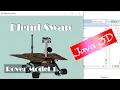 How to Put a Downloaded Free Blend Swap Model into Java 3D and Manipulate It - 4 with Source Code