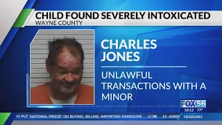 Monticello man arrested after police find intoxicated child in residence
