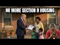 Trump Administration plans to eliminate section 8 housing starting in Jacksonville Florida