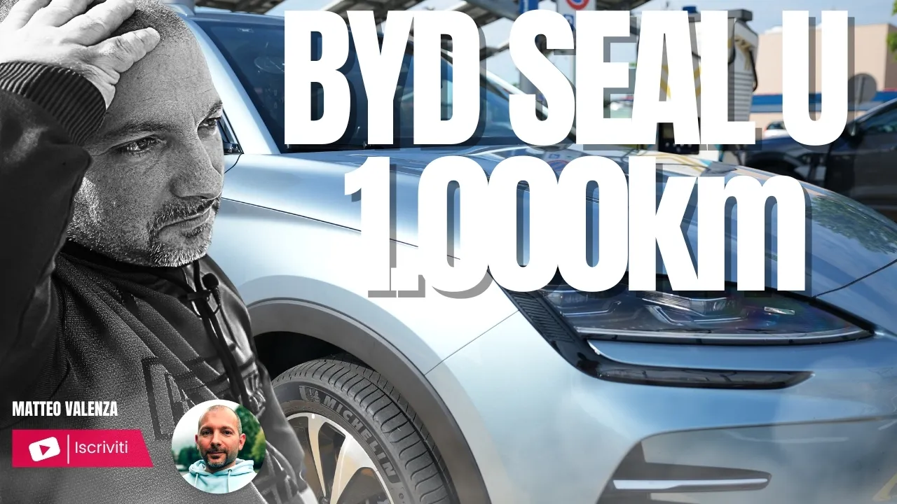 BYD Seal U 1.000km autostrada ... CONSUMI alti ... Che fatica!