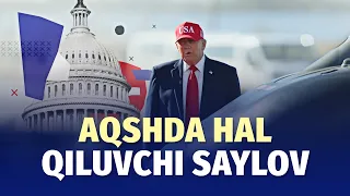 AQSHda saylovga 1 oydan kam vaqt qoldi: Tramp taqdiri hal bo’ladi