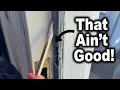 How to Replace Exterior Door Weather Stripping Seal Out Bugs Water Air