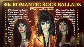 Playlist Retro Romance The Ultimate 80s Romantic Rock Ballads 