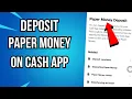 How To Add Paper Money On Cash App
