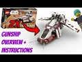 187th GUNSHIP 2x Fighter Tank Alternate Build 75342 Republic LEGO StarWars MOC