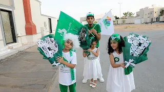 احتفال انس ولولو باليوم الوطني السعودي 93 