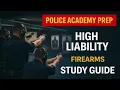 Criminal Justice Firearms Chapter 3 TEST Study Guide High Liability 2026 Edition