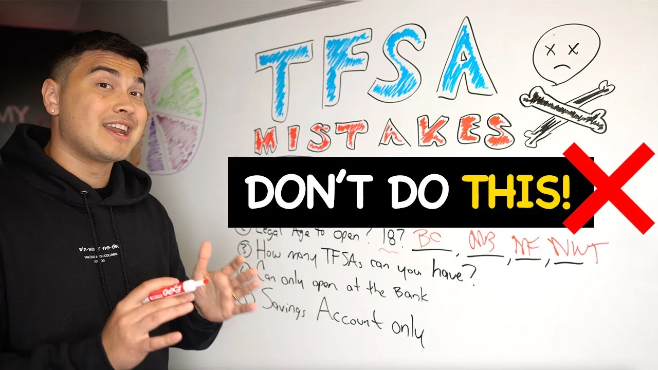 Outline Video 17 TFSA Mistakes YOU MUST Avoid (Tax-Free Savings Account)