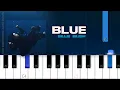 Download Lagu Billie Eilish - BLUE | Piano Tutorial