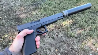 Glock 17L POV firing