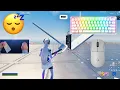 Razer Huntsman Mini ASMR 1v1 Build Fights Satisfying Keyboard Fortnite 240 FPS 4K