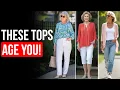 STOP Wearing These 10 TOPS After 60 That CHEAPEN Your Look