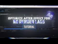After Effects Render Stops FIX THIS ONE SETTING