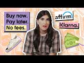The TRUTH about Buy Now Pay Later Affirm Klarna Afterpay