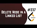 LeetCode 237 Delete Node in a Linked List Python