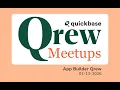 App Builder Qrew 01-13-2026