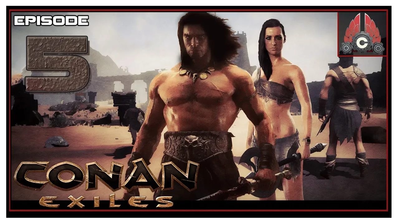 Let's Play Conan Exiles Full Release With CohhCarnage - Episode 5