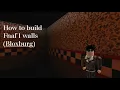 How to make Fnaf 1 walls - Bloxburg Tutorial